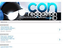 Tablet Screenshot of conreggaeton.blogspot.com