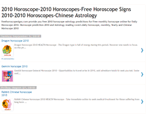 Tablet Screenshot of 2010horoscopesigns2010.blogspot.com