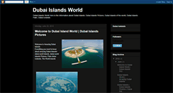 Desktop Screenshot of dubaiislandsworld.blogspot.com