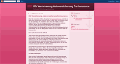 Desktop Screenshot of kfz-versicherung-insurance.blogspot.com
