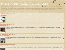 Tablet Screenshot of cardeijavier.blogspot.com