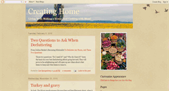 Desktop Screenshot of creating-home.blogspot.com