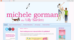 Desktop Screenshot of michelegormanwriter.blogspot.com