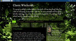 Desktop Screenshot of classicwitchcraft.blogspot.com