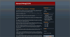 Desktop Screenshot of howardwong60029.blogspot.com