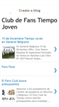 Mobile Screenshot of fansclubtiempojoven.blogspot.com