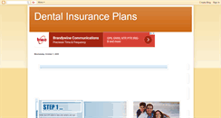 Desktop Screenshot of cheapdentalinsuranceplans.blogspot.com