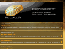 Tablet Screenshot of mridanganet.blogspot.com