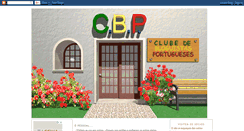 Desktop Screenshot of clubedebloguistasportugueses.blogspot.com