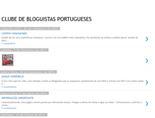 Tablet Screenshot of clubedebloguistasportugueses.blogspot.com