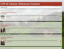 Tablet Screenshot of bbeecprcaceres.blogspot.com