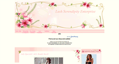 Desktop Screenshot of lushserendipity.blogspot.com