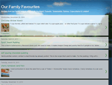 Tablet Screenshot of ourfamilyfavourites.blogspot.com