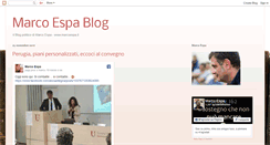 Desktop Screenshot of marcoespa.blogspot.com