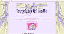 Desktop Screenshot of kreacionesmikasita.blogspot.com