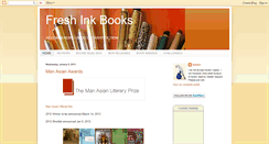 Desktop Screenshot of freshinkbooks.blogspot.com