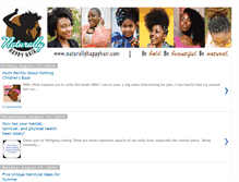 Tablet Screenshot of naturallyhappyhair.blogspot.com