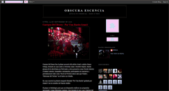Desktop Screenshot of obscuraescencia.blogspot.com