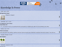 Tablet Screenshot of myknowledgeispower.blogspot.com