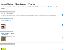 Tablet Screenshot of magnetiseurguerisseur.blogspot.com
