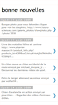 Mobile Screenshot of bonnenouvelles.blogspot.com