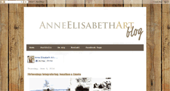 Desktop Screenshot of anneelisabethart.blogspot.com