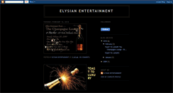 Desktop Screenshot of elysianent.blogspot.com