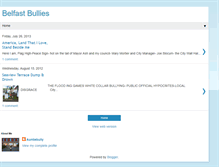 Tablet Screenshot of belfastbullies.blogspot.com