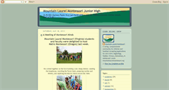 Desktop Screenshot of mountainlaurelmontessorifarmschool.blogspot.com