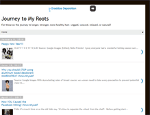 Tablet Screenshot of journey2myroots.blogspot.com