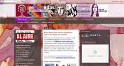 Desktop Screenshot of enredadasmujeres.blogspot.com