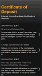 Mobile Screenshot of certificatedeposit.blogspot.com