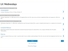 Tablet Screenshot of litwednesdays.blogspot.com