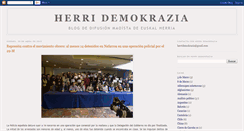 Desktop Screenshot of herridemokrazia.blogspot.com