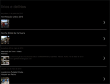 Tablet Screenshot of liriosidelirios.blogspot.com
