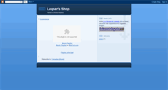 Desktop Screenshot of leqser.blogspot.com