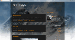Desktop Screenshot of outofstyle2008.blogspot.com
