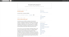 Desktop Screenshot of portapundit.blogspot.com