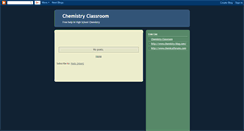 Desktop Screenshot of chemistryhelper.blogspot.com