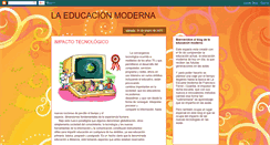 Desktop Screenshot of laeducacionmoderna-rebeca.blogspot.com