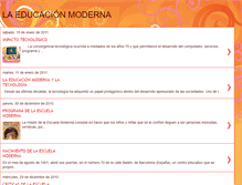 Tablet Screenshot of laeducacionmoderna-rebeca.blogspot.com