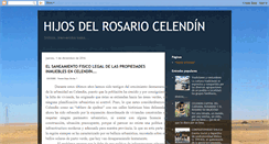 Desktop Screenshot of hijosdelrosariocelendin.blogspot.com