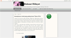 Desktop Screenshot of akurahmathidayat.blogspot.com