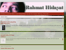 Tablet Screenshot of akurahmathidayat.blogspot.com