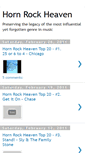 Mobile Screenshot of hornrockheaven.blogspot.com