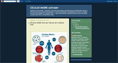 Desktop Screenshot of celulas-madre-activador.blogspot.com