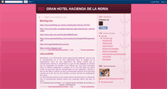 Desktop Screenshot of granhotelhaciendadelanoria.blogspot.com