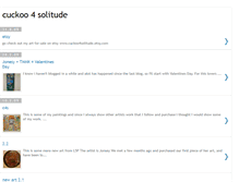 Tablet Screenshot of cuckoo4solitude.blogspot.com
