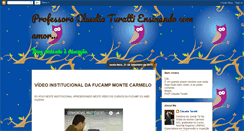 Desktop Screenshot of mundoclaudiaturatti.blogspot.com