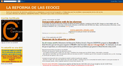 Desktop Screenshot of lareformaquedeforma.blogspot.com